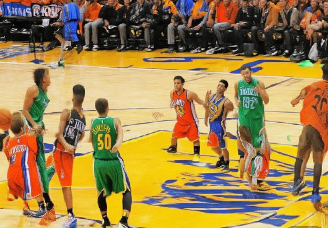 2015年NBA焦点战：勇士击败魔术，库里汤普森闪耀对决(图3)